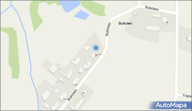 Bukowo, Bukowo, 28, mapa Bukowo