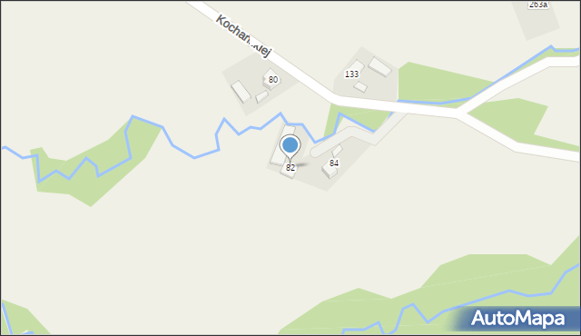 Bukowsko, Bukowsko, 261, mapa Bukowsko