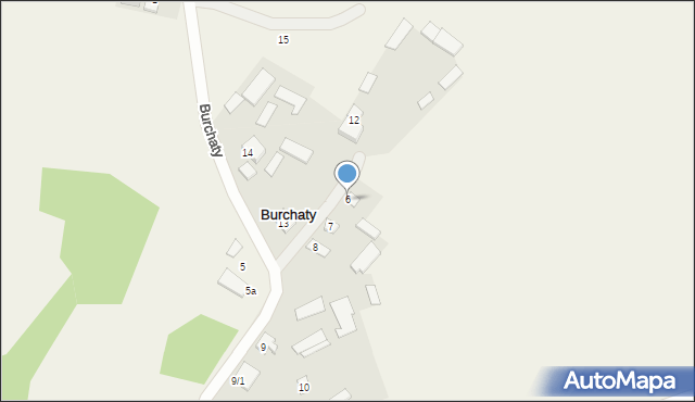 Burchaty, Burchaty, 6, mapa Burchaty