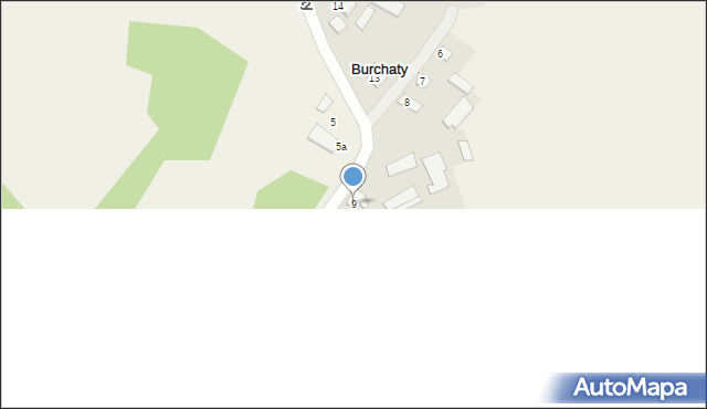Burchaty, Burchaty, 9, mapa Burchaty