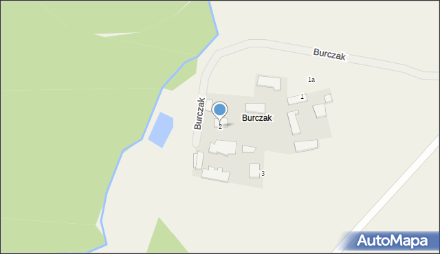 Burczak, Burczak, 2, mapa Burczak