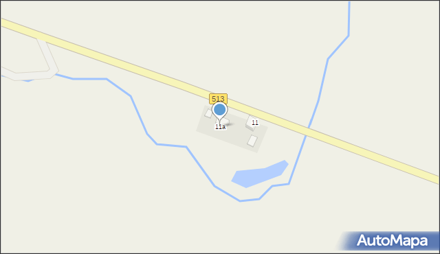 Burdajny, Burdajny, 11a, mapa Burdajny