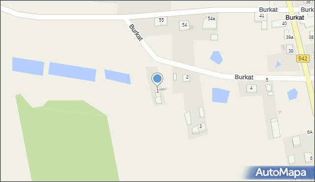 Burkat, Burkat, 1, mapa Burkat