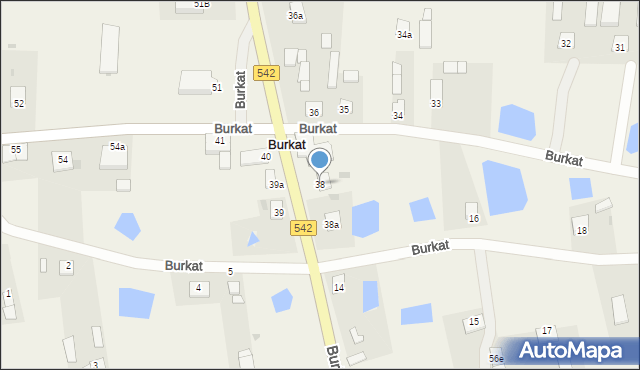 Burkat, Burkat, 38, mapa Burkat