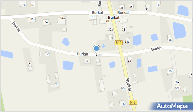 Burkat, Burkat, 5, mapa Burkat