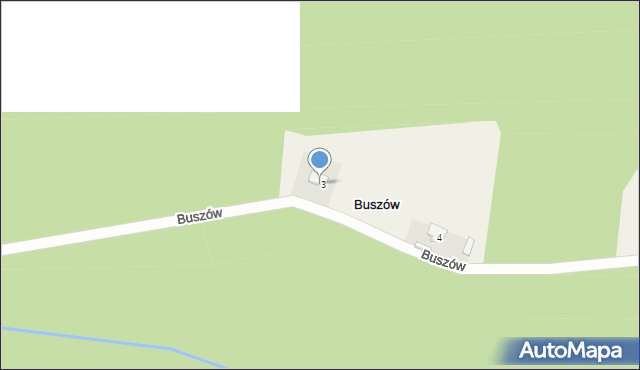 Buszów, Buszów, 4a, mapa Buszów