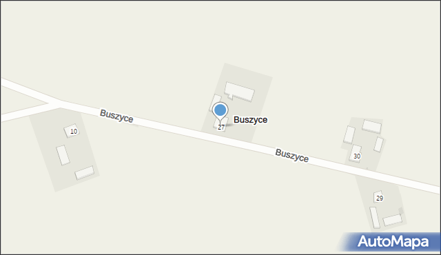 Buszyce, Buszyce, 27, mapa Buszyce