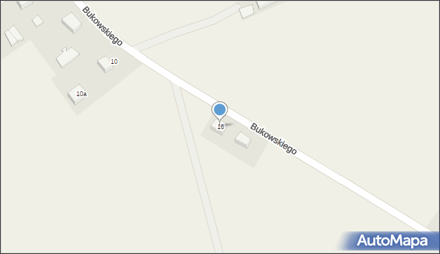 Czyczkowy, Bukowskiego Bernarda, 16, mapa Czyczkowy