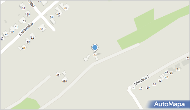 Dębica, Budzisz, 27, mapa Dębicy