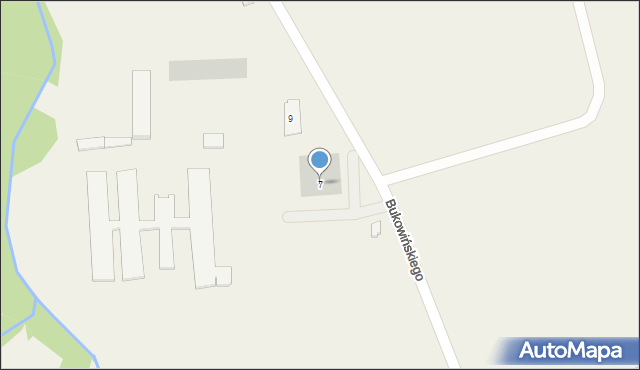 Inwałd, Bukowińskiego Władysława, ks., 7, mapa Inwałd