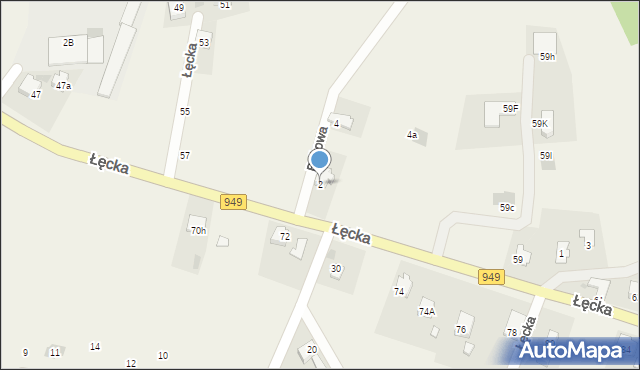 Jawiszowice, Bukowa, 2, mapa Jawiszowice