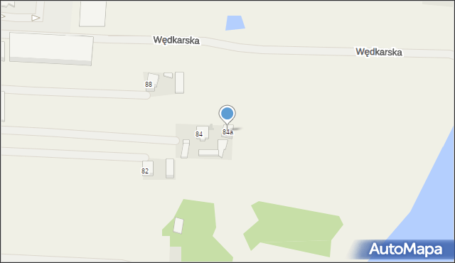 Modła Królewska, Bursztynowa, 84a, mapa Modła Królewska