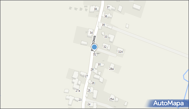 Murzasichle, Budzowa, 31, mapa Murzasichle