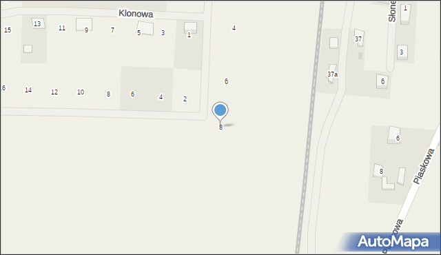 Niepoczołowice, Bukowa, 8, mapa Niepoczołowice