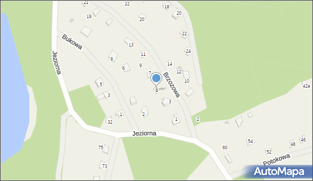 Perlino, Bukowa, 4, mapa Perlino