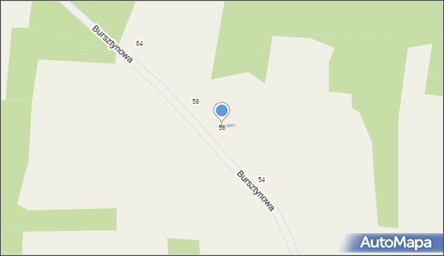 Poręba Spytkowska, Bursztynowa, 56, mapa Poręba Spytkowska