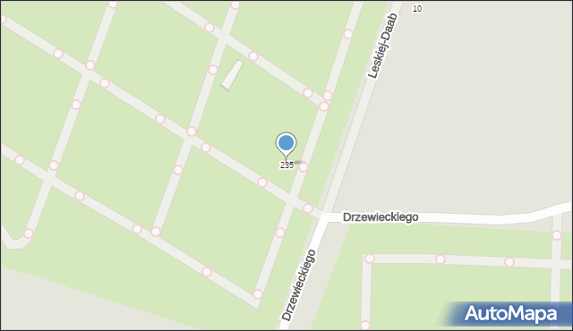 Poznań, Bukowska, 235, mapa Poznania