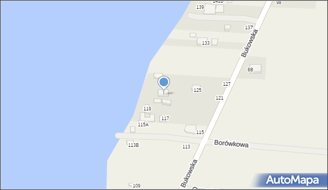 Sapowice, Bukowska, 123, mapa Sapowice