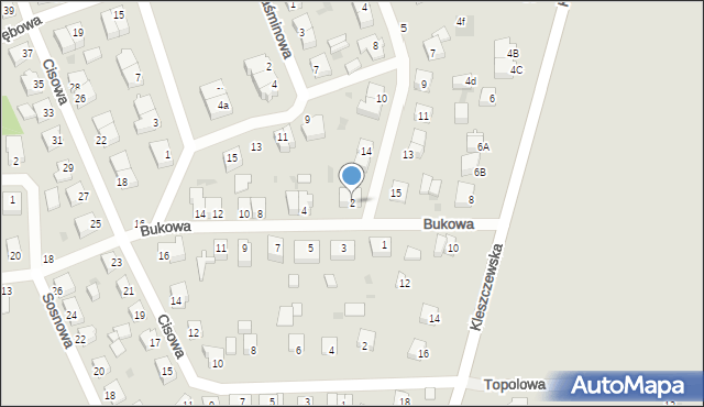 Skarszewy, Bukowa, 2, mapa Skarszewy