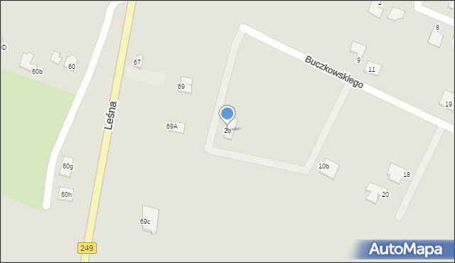Solec Kujawski, Buczkowskiego Jerzego, 2b, mapa Solec Kujawski