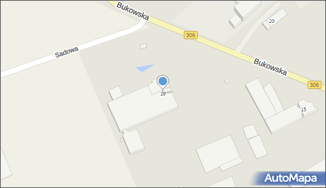 Stęszew, Bukowska, 19, mapa Stęszew