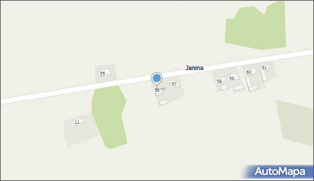 Byczyna, Byczyna, 56, mapa Byczyna