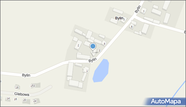 Bylin, Bylin, 2, mapa Bylin