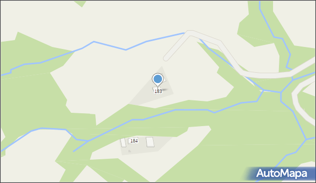 Bystra, Bystra, 183, mapa Bystra