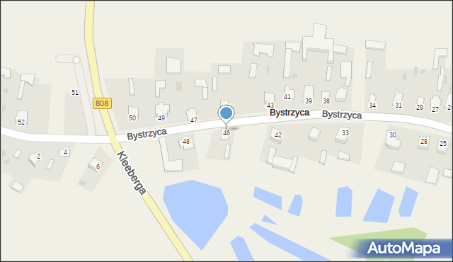 Bystrzyca, Bystrzyca, 29, mapa Bystrzyca