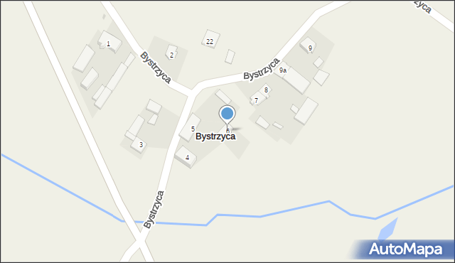 Bystrzyca, Bystrzyca, 6, mapa Bystrzyca