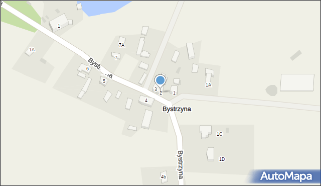 Bystrzyna, Bystrzyna, 2, mapa Bystrzyna