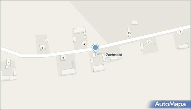 Byszew, Byszew, 3, mapa Byszew