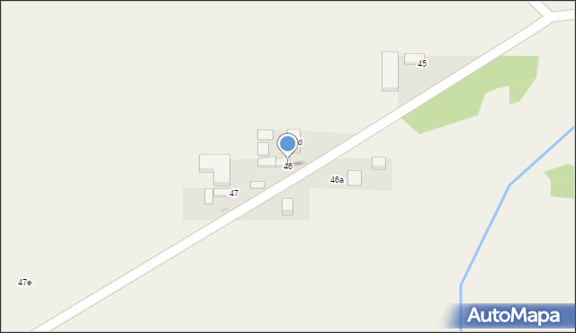 Byszewice, Byszewice, 46, mapa Byszewice