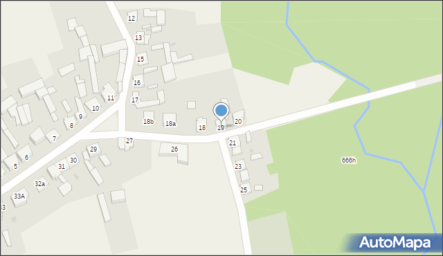 Byszki, Byszki, 19, mapa Byszki