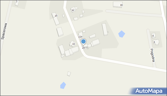 Byszki, Byszki, 43, mapa Byszki