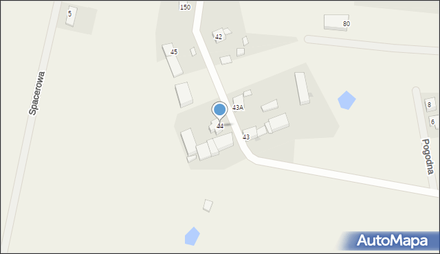 Byszki, Byszki, 44, mapa Byszki