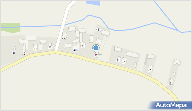 Byszów, Byszów, 42, mapa Byszów