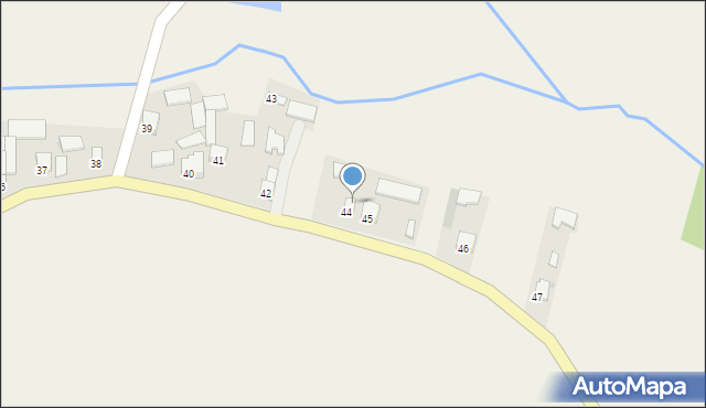 Byszów, Byszów, 44a, mapa Byszów