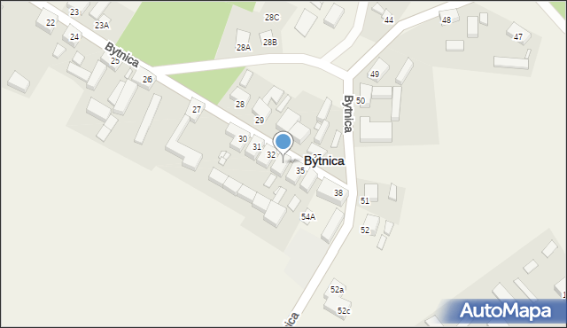 Bytnica, Bytnica, 34, mapa Bytnica