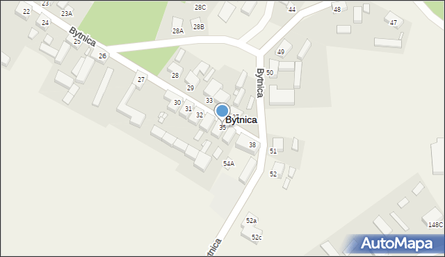 Bytnica, Bytnica, 35, mapa Bytnica