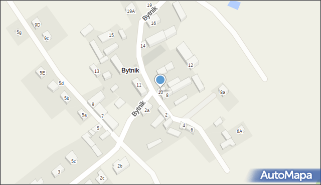 Bytnik, Bytnik, 10, mapa Bytnik