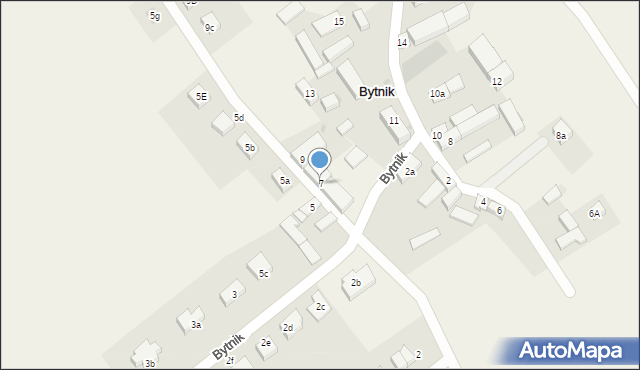 Bytnik, Bytnik, 7, mapa Bytnik