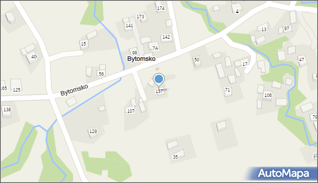 Bytomsko, Bytomsko, 137, mapa Bytomsko