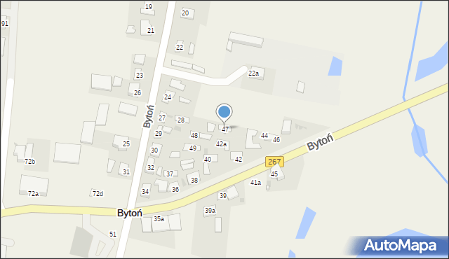 Bytoń, Bytoń, 47, mapa Bytoń