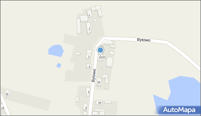 Bytowo, Bytowo, 37, mapa Bytowo