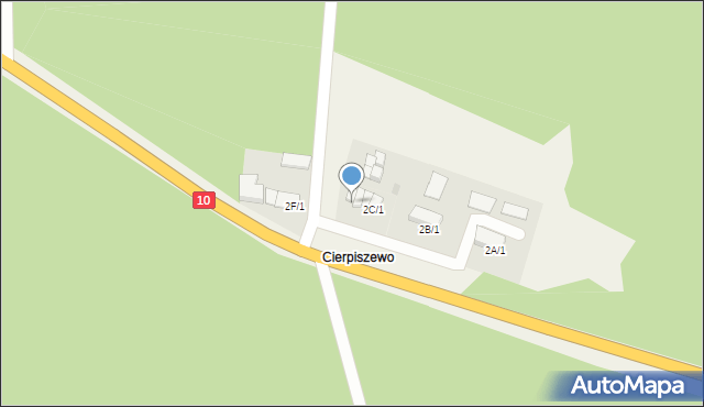 Cierpice, Bydgoska, 2C/4, mapa Cierpice