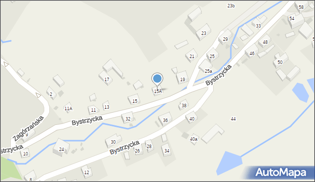 Dziećmorowice, Bystrzycka, 15A, mapa Dziećmorowice