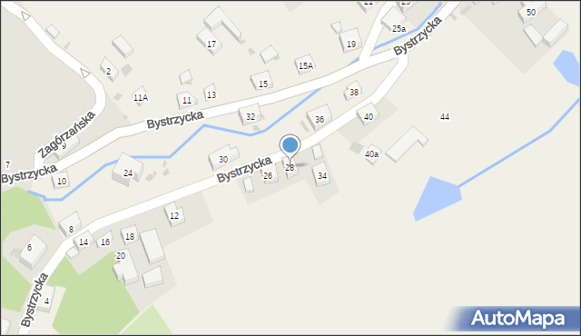 Dziećmorowice, Bystrzycka, 28, mapa Dziećmorowice