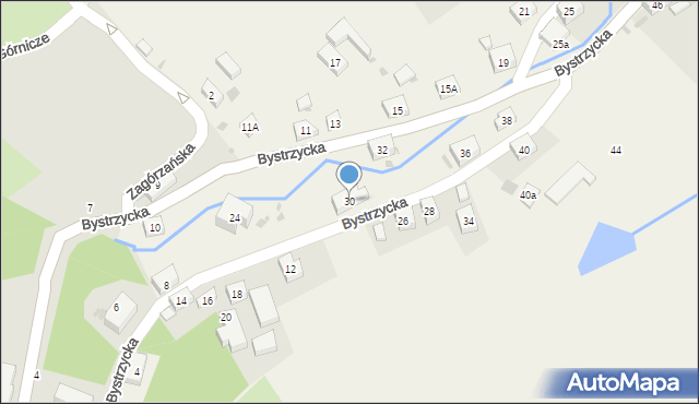 Dziećmorowice, Bystrzycka, 30, mapa Dziećmorowice