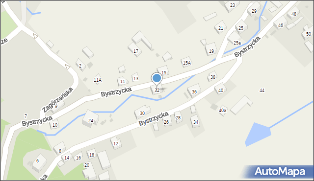 Dziećmorowice, Bystrzycka, 32, mapa Dziećmorowice